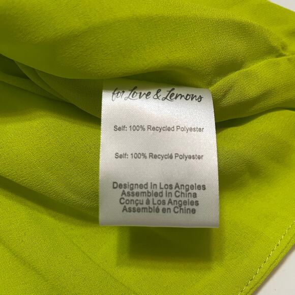 NWT - For Love & Lemons Lorlai Mini Dress - Picture 6 of 8